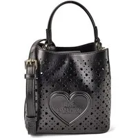 LOVE MOSCHINO Schultertasche Basket Laminated, Polyurethan