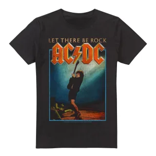 AC/DC - "Let There Be Rock" T-Shirt für Herren (Schwarz)