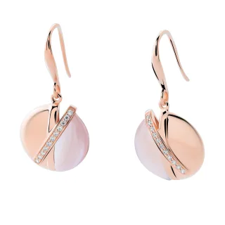 Orphelia 'Moragene' Tropfenohrringe aus 925er Sterlingsilber für Damen - Rosé ZO-7506/RG