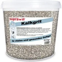 Supravit Kalkgrit für Geflügel - Futterkalk Ergänzungsfutter für Legegeflügel Kalkgrit, Ergänzungsfutter für: Nutz-/ Wildtier