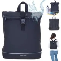 Daniel Ray Rucksack Damen Cityrucksack Daypack small klein Jeff wasserabweisend, A4 Damenrucksack Handtaschenrucksack backpack 251092 + Schlüsseletui