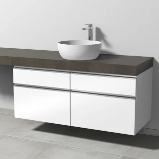 Sanipa Waschtischunterbau mit Auszügen 2morrow (L2418) 510x1200x520 Weiß-Glanz, L241878 L241878
