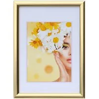 IDEAL TREND Bilderrahmen Kunststoffrahmen mit Klarglas Bilderrahmen PS-1 Frame Foto Collage Por