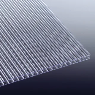 Polycarbonat Doppelstegplatte | Mini | 10 mm | Breite 720 mm | glasklar