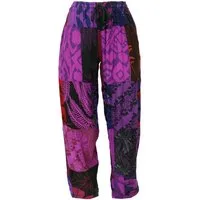 Guru-Shop Relaxhose Unikat upcycling Patchwork Hose Bali, Unisex.. Ethno Style, alternative Bekleidung