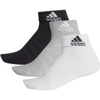 adidas Performance Sportsocken Ankle Light - dünnes und leichtes Material - schwarz/weiss/grau