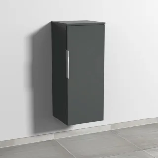 Sanipa 3way Mittelschrank mit 1 Tür, Anthrazit-Matt, UM12122 UM12122