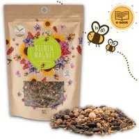HappySeed Blumensamen Blumenwiese Samen für eine bunte Bienenweide - Farben. Wildblumensamen, 0.5 kg, Bienenfreundlich