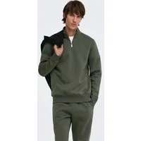ONLY & SONS Sweatshirt ONSCERES HALF ZIP SWEAT Baumwollmischung, regular fit
