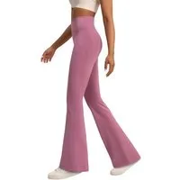 NEXORA Leggings Sporthose, Bootcut Leggings, Yogahose mit Bootcut, Sportleggings blickdicht & figurbetont, atmungsaktiv