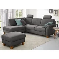 Home affaire Ecksofa Borkum L-Form, B: 249 cm - OTTO. Verlässliche Qualität., optional Bettfunktion, Federkern