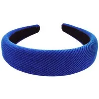 axy Haarreif Breiter Haarreif mit Stoff gepolstertes Cord, Vintage Damen Haareifen Haarband