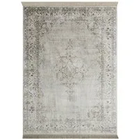 Steffensmeier Orientteppich Riad Vintage Keshan, Rechteckig, Höhe: 5 mm, Bordüre