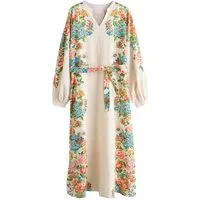 LAURA ASHLEY Maxikleid Laura Ashley Maxikleid mit Lavington-Print (1-tlg)