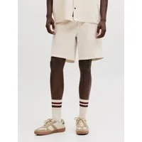 Jack & Jones Jogginghose JPSTJAIDEN WAFFLE RESORT SHORT REG mit elastischem Bund
