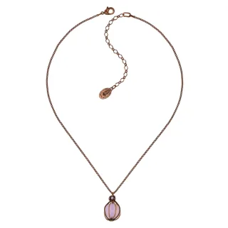 konplott - Halskette - Ethnic Glamour II pink