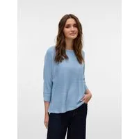 Vero Moda 3/4 Arm-Pullover VMNORA 3/4 BOATNECK BLOUSE NOOS mit Fledermausärmeln
