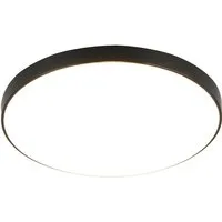 Reality Leuchten LED Deckenleuchte, LED fest integriert, Neutralweiß, flach-e klein-e Deckenlampe Badezimmer Jugendzimmer Flur Ø27cm