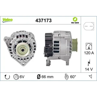 Valeo Lichtmaschine Audi A4 A6 A8 Skoda Superb VW Passat