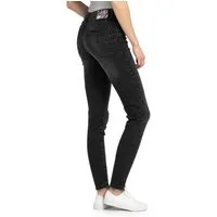 SUBLEVEL Slim-fit-Jeans Damen Jeans Skinny Slim Fit Jeanshose Hose Röhre Denim Stretch