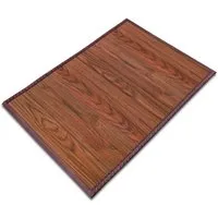 Floordirekt Teppich Magenta, 2 Farben & 7 Größen, Badematte, rechteckig, Bambus