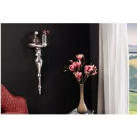 riess-ambiente Wandregal SCALA 60cm silber, Wandkonsole · Metall · Küche · Barock Design