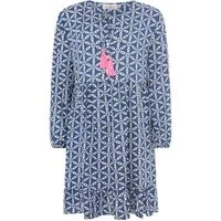 Zwillingsherz Sommerkleid "Stargazing" Kordeln mit Tasseln