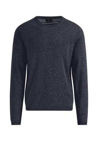 FYNCH-HATTON - O-Neck, Air Cotton navy - Gr. - 3XL