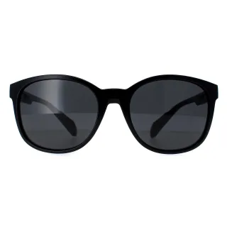 Adidas Oval Herren glänzend schwarz Kontrast grau SP0011
