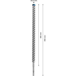 Bosch EXPERT SDS plus-7X Hammerbohrer, für Bohrhämmer ø 20 mm - 2608900143