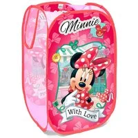 Disney Minnie Mouse Aufbewahrungskorb Aufbewahrungstasche für Spielzeug – Einfach zu falten und platzsparend