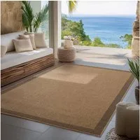 Carpettex Outdoorteppich Boho Design, Läufer, Höhe: 5 mm, Outdoor Teppich Wetterfest Modern Design Wohnzimmer Küchen Terrasse
