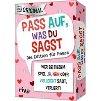 Riva Spiel Pass auf, was du sagst - Die Edition für Paare