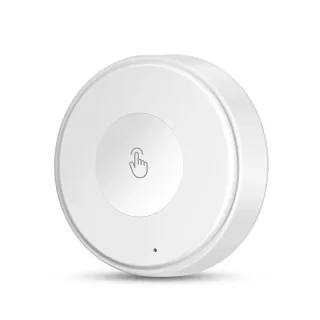 Tuya Zigbe Smart Wireless Button Scene Switch Wireless Remote Control for Smart Life Create 3 Scenes Perfect for Bedroom
