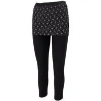 Guru-Shop Hose & Shorts Yoga-Hose, Leggings mit Minirock aus.. alternative Bekleidung