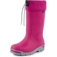 Ladeheid lange Regenschuhe LARB014 Gummistiefel Kinder mit Stulpe zum Festziehen