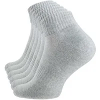 Stark Soul® Sportsocken 6 Paar Quarter Socken-Sportsocken mit Mesh-Strick und Frotteesole 6 Paar