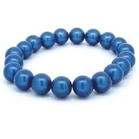 Impala Armband Perlenarmband Wonder aus 10mm Perlen, verschiedene Farben, Damenarmband bunt