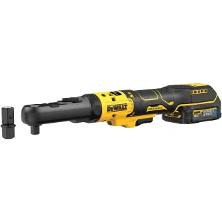 DEWALT Akku-Ratsche 3/8 - 1/2 Zoll 18V + 1 Akku + Schnellladegerät - DCF510E2G-QW
