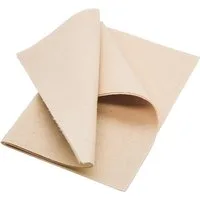 maDDma Aufnäher 1 zuschneidbare Flicken, Stoff - 100 % Baumwolle, Klebstoff - Polyethylen, hellbeige
