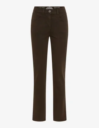 BRAX - Chino im 5-Pocket-Style - Laura braun - Gr. - 46
