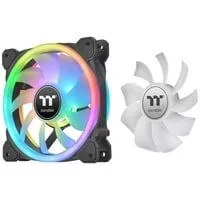 SWAFAN 14 RGB 140x140x25, Gehäuselüfter schwarz, 3er Pack, inkl Controller, 140 mm