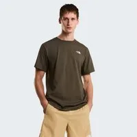 The North Face T-Shirt M EVOLUTION SIMPLE DOME REGULAR SHORT SL normale Passform, Kurzarm, für den Alltag, aus Baumwolle