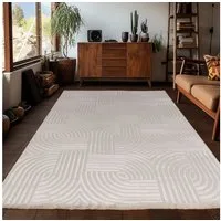 Ayyildiz Teppiche Teppich SAHARA 1112, rechteckig, Höhe: 12 mm, Läufer, Pflegeleicht / Strapazierfähig / Trend Colors/ Wohnzimmer