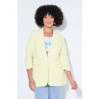 Angel of Style Blusenblazer Blazer offene Form Reverskragen Langarm