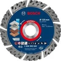 Diamanttrennscheibe Expert MultiMaterial, Ø 125mm Bohrung 22,23mm