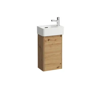 LAUFEN Waschtischunterschrank BASE 2.0 205x315x515 1 Tür m. Griffmulde f.WT H815280 wildeiche, H4113 H4113421082671