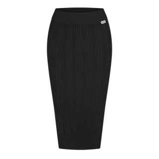 Hugo - "Sareplie" Bleistiftrock für Damen, Jerseyware (Schwarz)