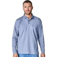 CASAMODA Langarm-Poloshirt CASAMODA Polo-Shirt Langarm uni