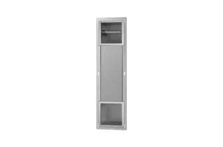 ESS Container ROLL WC - Papierhalter mit Vorratsbehälter für 5 Rollen, Edelstahl gebürstet, TCL-5 TCL-5